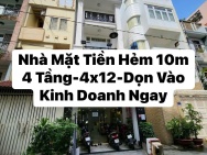 Bán Nhà Quận 3, Mặt Tiền HXH 10m, Ôtô Vào Nhà Nguyễn Đình Chiểu