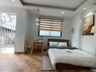 Cho Thuê Ccmn đẹp thoáng ban công Full đồ Tại 210 Đội Cấn, Ba Đình