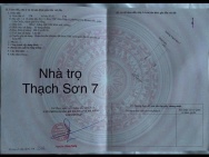 DÃY TRỌ MẶT TIỀN THẠCH SƠN 7  - GẦN ĐƯỜNG MÊ LINH