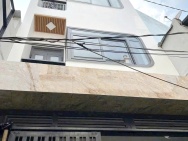 Nhà 3 lầu BTCT hẻm 184 Âu Dương Lân P.Chánh Hưng P3Q8