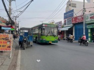 BÁN NHÀ MẶT TIỀN TRỊNH THỊ MIẾNG 6X45M THỚI TAM THÔN - HÓC MÔN