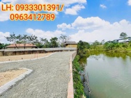 BÁN GẤP - ĐẤT CỰC HIẾM - View trực diện hồ Hòa Lạc siêu VIP - Gần