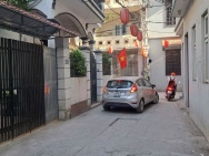 Bán nhà Bằng Liệt, Hoàng Mai, Ô tô, Kinh doanh, nở hậu, 35m2, 8.4