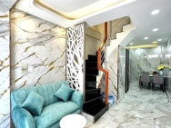 BÁN NHÀ QUẬN 5 Hẻm 5m, Gần MT Ngyễn Biểu(3x8)4Tầng 5 PN,HĐT.16Tr/T,