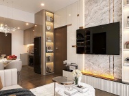 Bán Căn hộ cc 2 Ngủ  65m2, nội thất và đồ điện tử gần 400tr, toà H2