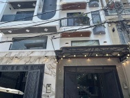 Nhà đẹp, mới xây 4 tầng - Thiết kế hiện đại, sang trọng - Hẻm xe