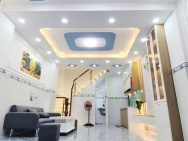 4.89 tỷ Nhà 1 lầu nở hậu ngay chợ Ba Đình P10Q8 (P.Chánh Hưng) full