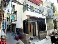 Bán 2 căn nhà mới 1 căn ở, 1 căn cho thuê hẻm 181 Âu Dương Lân