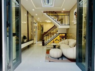 Nhà mới 2lầu hẻm 154 Âu Dương Lân P3Q8 P.Chánh Hưng
