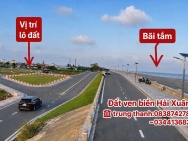Đất ven biển Hải Xuân – Chỉ từ (1,6 - 2,3 tỷ) - Diện tích 81m2 đến