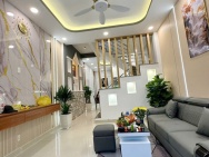 Nhà 4 tầng hẻm 3,5m đường Âu Dương Lân P. Chánh Hưng( P3Q8 cũ). Giá