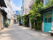 NHÀ 5 TẦNG MỚI ĐẸP KHU CÂY GÕ - NGANG 5.6M BỀ THẾ - ĐƯỜNG 6M THÔNG