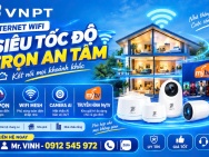 Nâng tầm không gian sống với công nghệ VNPT - XGSPON, WiFi Mesh,