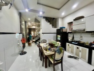 BÁN NHÀ HẺM XE HƠI GẦN NHÀ THỜ NAM HẢI P.4 QUẬN 8 - 53M2 - 5 TẦNG-