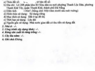 BÁN NHÀ 1 GÁC LỬNG + 4 PHÒNG TRỌ – 2 MẶT TIỀN THÔNG THOÁNG