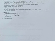 Bán đất kiệt K65 Bình Thái 4  - P. Cẩm Lệ, TP Đà Nẵng