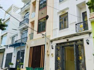 Mặt tiền Bùi Minh Trực ngang 5m công viên 4 tầng Mới ở ngay-