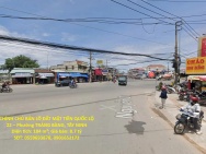 CHÍNH CHỦ BÁN LÔ ĐẤT MẶT TIỀN QUỐC LỘ 22 – Phường TRẢNG BÀNG, TÂY