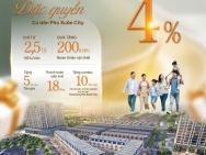 Shophouse Phú Xuân City giá chỉ từ 2,5 tỷ thanh toán 18 tháng đã có sẵn sổ hồng