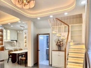 Nhà rộng 6m, cạnh Phú Mỹ Hưng, 3 tầng, 6.5 tỷ, hàng xóm thân thiện