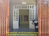 NHÀ CHÍNH CHỦ - GIÁ TỐT Tại 124/25/15, Đường Xô Viết Nghệ Tĩnh,