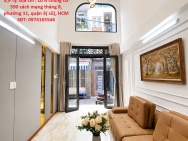 NHÀ ĐẸP  Hẻm XE HƠI - TRUNG TÂM QUẬN 10 - 41M2 - 5 TẦNG BTCT - KẾ