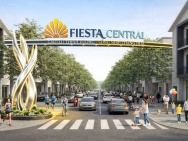 Bán nhà phố Fiesta Central TP Mới Bình Dương 5x30m sàn 288m2  trả