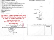 ĐẤT ĐẸP- GIÁ TỐT BÁN NHANH LÔ ĐẤT 2 MẶT TIỀN ĐẦU TƯ LÀ SINH LỜI tại