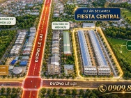 Bán Shophouse Fiesta Central  1 Trệt 2 Lầu TP.Mới Bình Dương - Gần