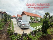 BÁN NHÀ VƯỜN – VIEW SÔNG VÀM CỎ TÂY – TẠI X. Phú Ngãi Trị, H. Châu