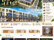 Bán Shophuose Thương Mại Tại Bình Dương - 2 Mặt Tiền 288m2 -  Giá