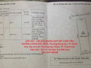HOT HOT - CẦN BÁN NHANH QUỸ ĐẤT 2 MẶT TIỀN ĐƯỜNG LƯƠNG ĐẮC BẰNG,