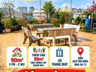 Cho thuê CC Moscow Q12 sát KCN Tân Bình 90m2, 3PN, sân vườn,11tr/th