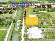 Bán đất xây nhà vườn, Homestay, Xưởng -1000m2 Thổ cư - SHCC - Đường
