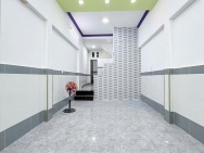 Nhà 2 tầng nở hậu hẻm Âu Dương Lân (P2Q8 cũ) P. Chánh Hưng. Giá