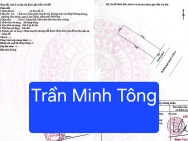 BÁN ĐẤT MẶT TIỀN ĐƯỜNG TRẦN MINH TÔNG - GẦN BIỂN
