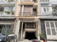 Bán nhà mặt tiền 4 tầng xe hơi Nguyễn Thị Tần, ngang 5m, tặng nội