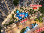 Cho Thuê Shophouse Vinhomes D Capital mặt tiền 8m,View trực diện