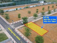 Bán đất tại Hòa Lạc, 2 tỷ, 100m2, mặt tiền 6.5m, pháp lý đầy đủ
