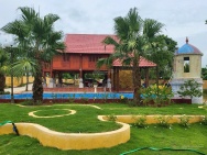 Bán 4800m2 đất nghỉ dưỡng hòa bình phú thọ tặng nhà sàn gía chỉ 4,