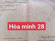 Bán đất đường Hoà Minh 28- Biển Nguyễn Tất Thành