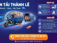 XE BA GÁC.XE TẢI VAN.VẬN TẢI THÀNH LÊ.Bạn cần vận chuyển hàng hóa