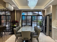 Bán nhà Hồng Tiến Dân Xây- Gara- Thang máy -full NT 35m 7 tầng