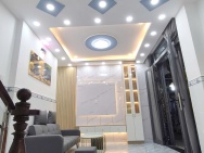 Nhà mới 2 lầu/ST đúc BTCT Hưng Phú P8Q8 (P.Chánh Hưng) full nội thất