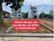 NHƯỢNG LẠI 100M2 ĐẤT GẦN SÂN BAY NỘI BÀI XÂY NHÀ Ở ĐƯỢC LUÔN CHỈ