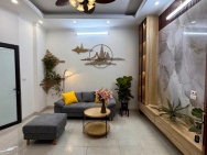 Hiếm -Bán nhà đẹp Bồ Đề- Oto Đỗ Cổng- full Nội thất 35m 5 tầng