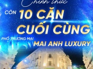 NHÀ PHỐ THƯƠNG MẠI MAI ANH 1 TRỆT + 3 LẦU NGAY P3 TP TÂY NINH