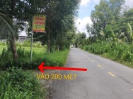Bán đất nền Phú Tân – TP Bến Tre 300m2, giá chỉ 3.2 triệu/m2, gần
