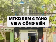 MTKD NGAY VƯỜN LÀI, GẦN NGÃ 3 - TƯ - VIEW CÔNG VIÊN - 4 TẦNG 56M