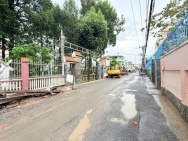 NHÀ MẶT TIỀN ĐƯỜNG 25, GIÁO XỨ THÁNH KHANG-  LINH ĐÔNG – 74M² – 